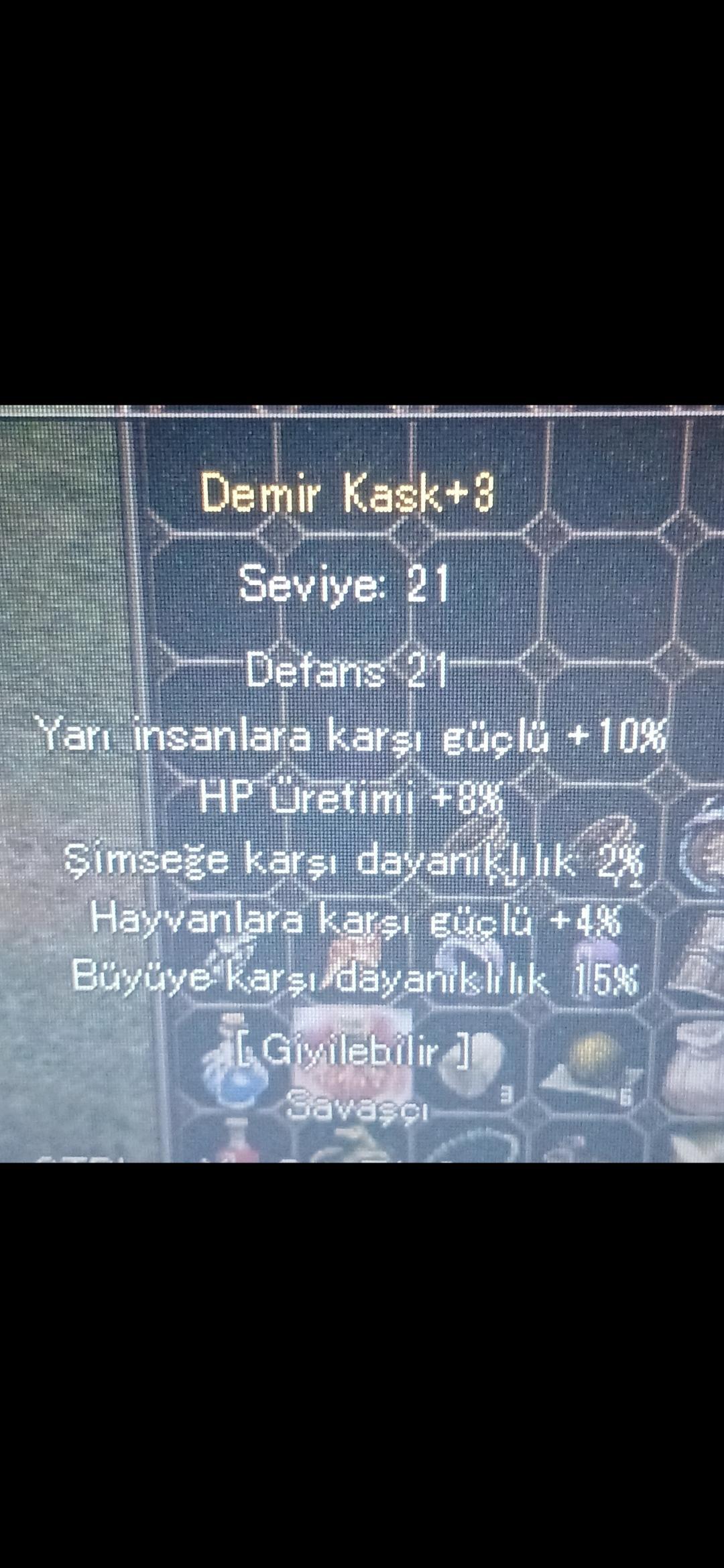 10 Yarı 15 Büyü Savaşçı Kask 21