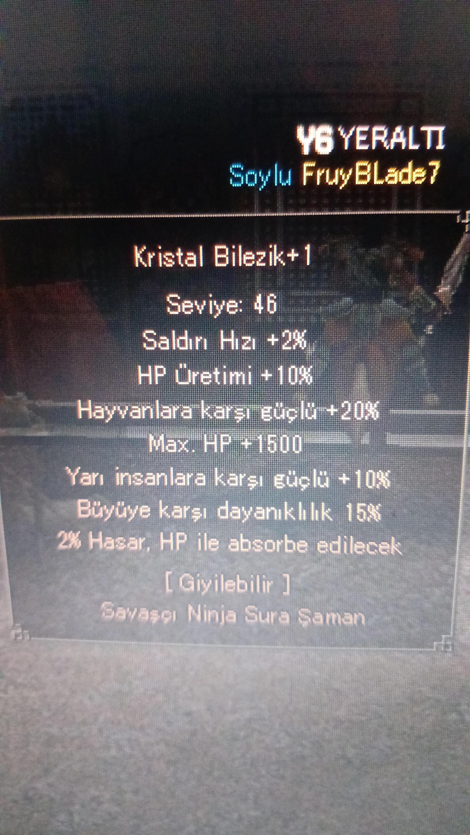 10 15 1.5 K Kristal Bilezik