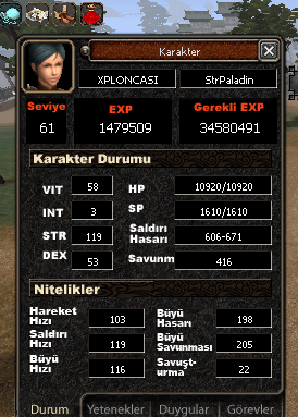 61 LEVEL AT 30 9K HASARLI ORMAN CANAVARI