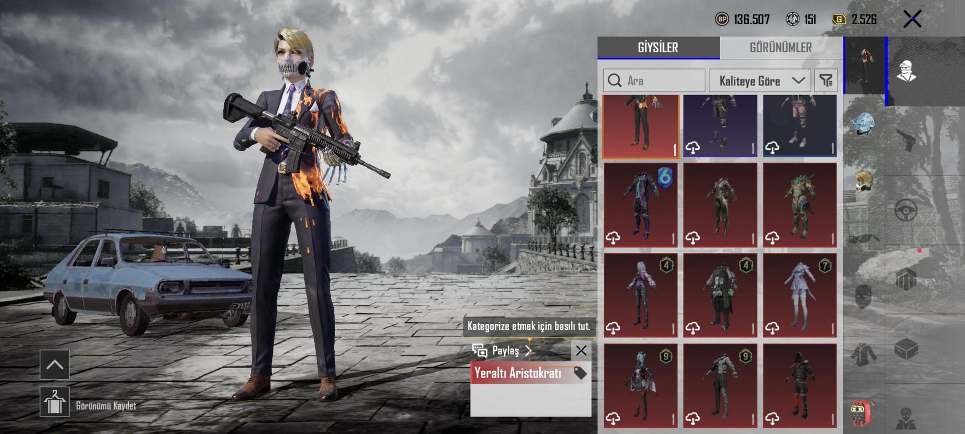 Pubg 45 kostümlü uyguna fiyat