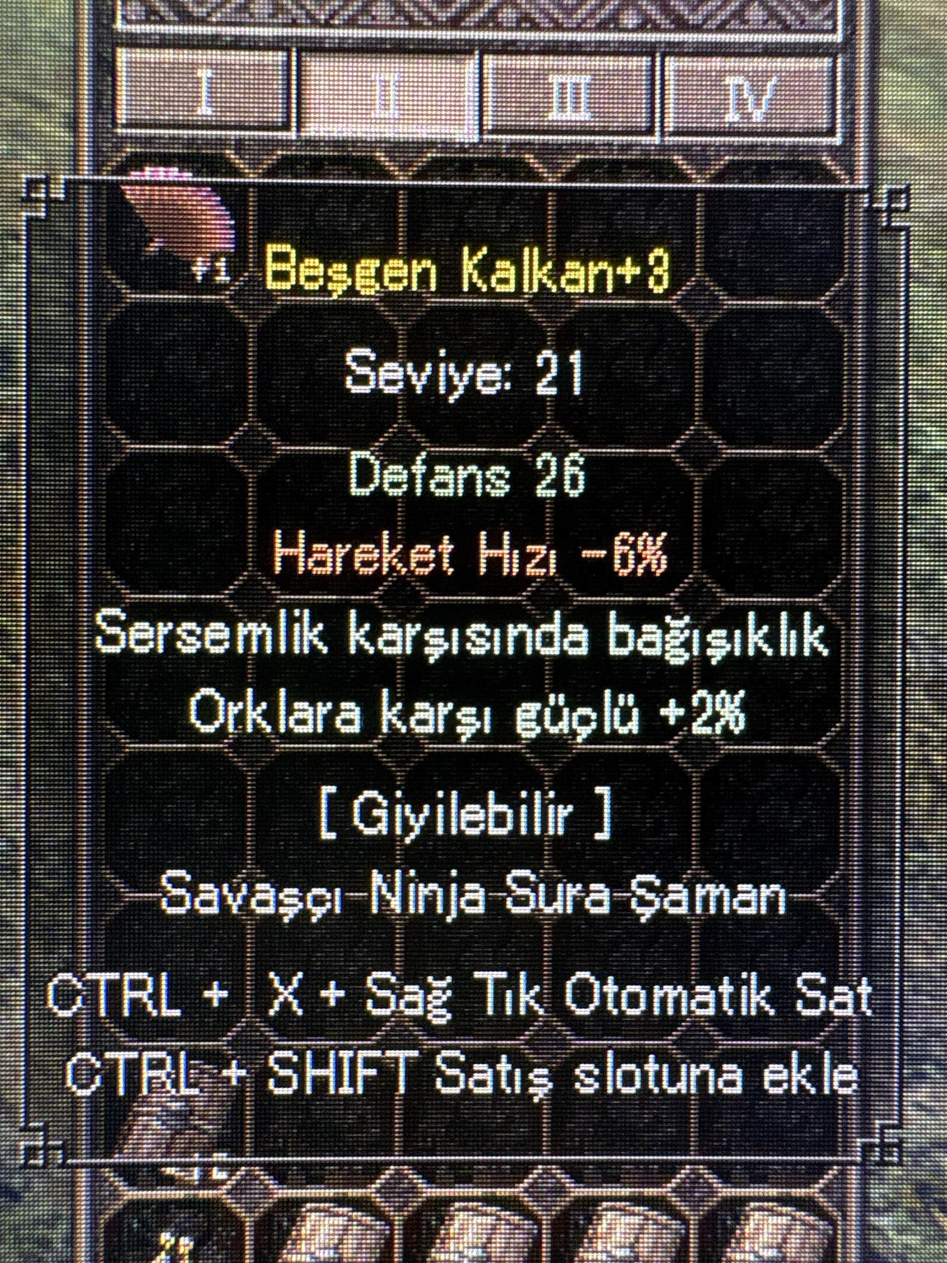 Sersemlik beşgen kalkan