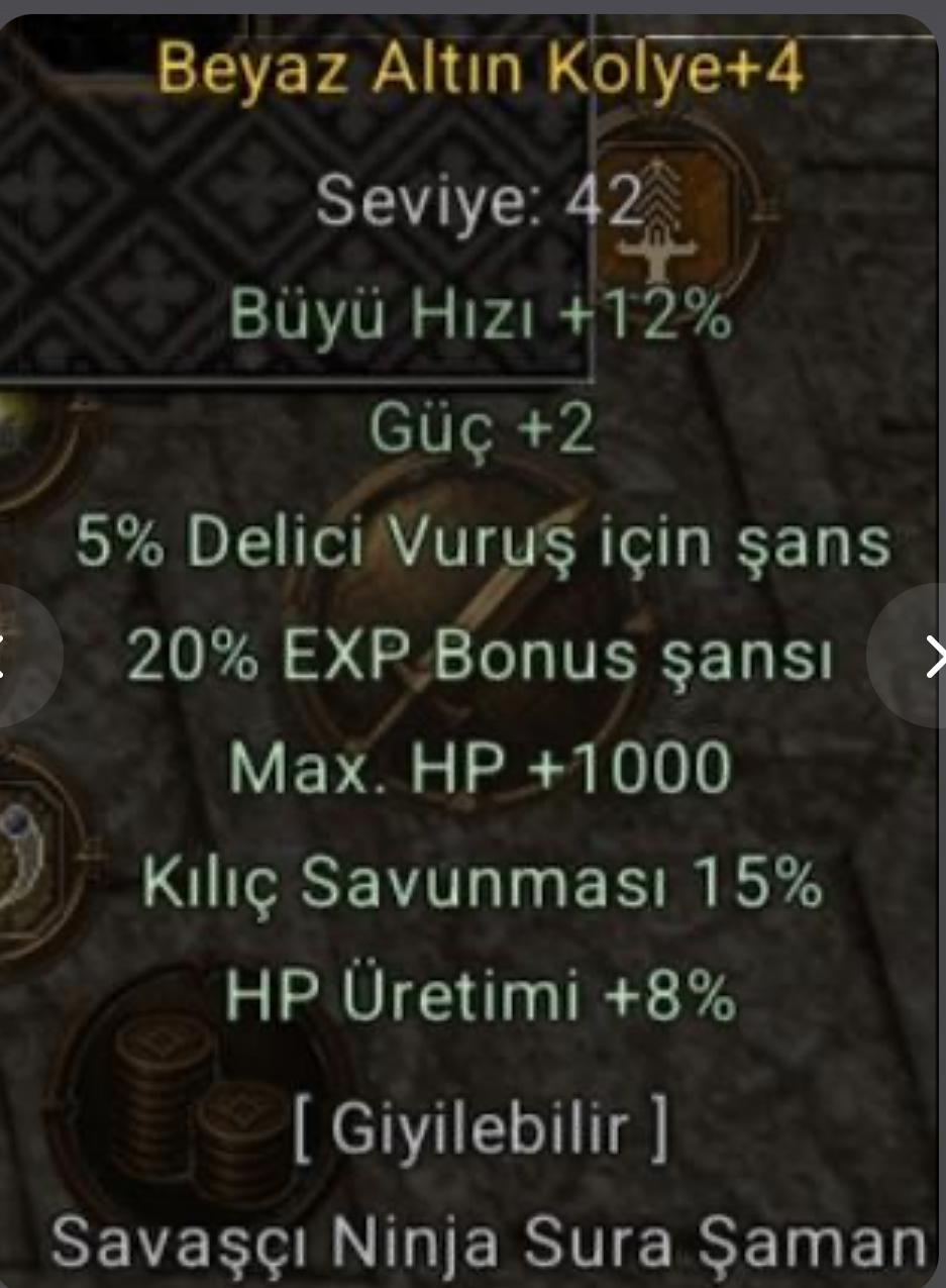 Beyaz Altın kolye Wslik TEKLİF İLANI
