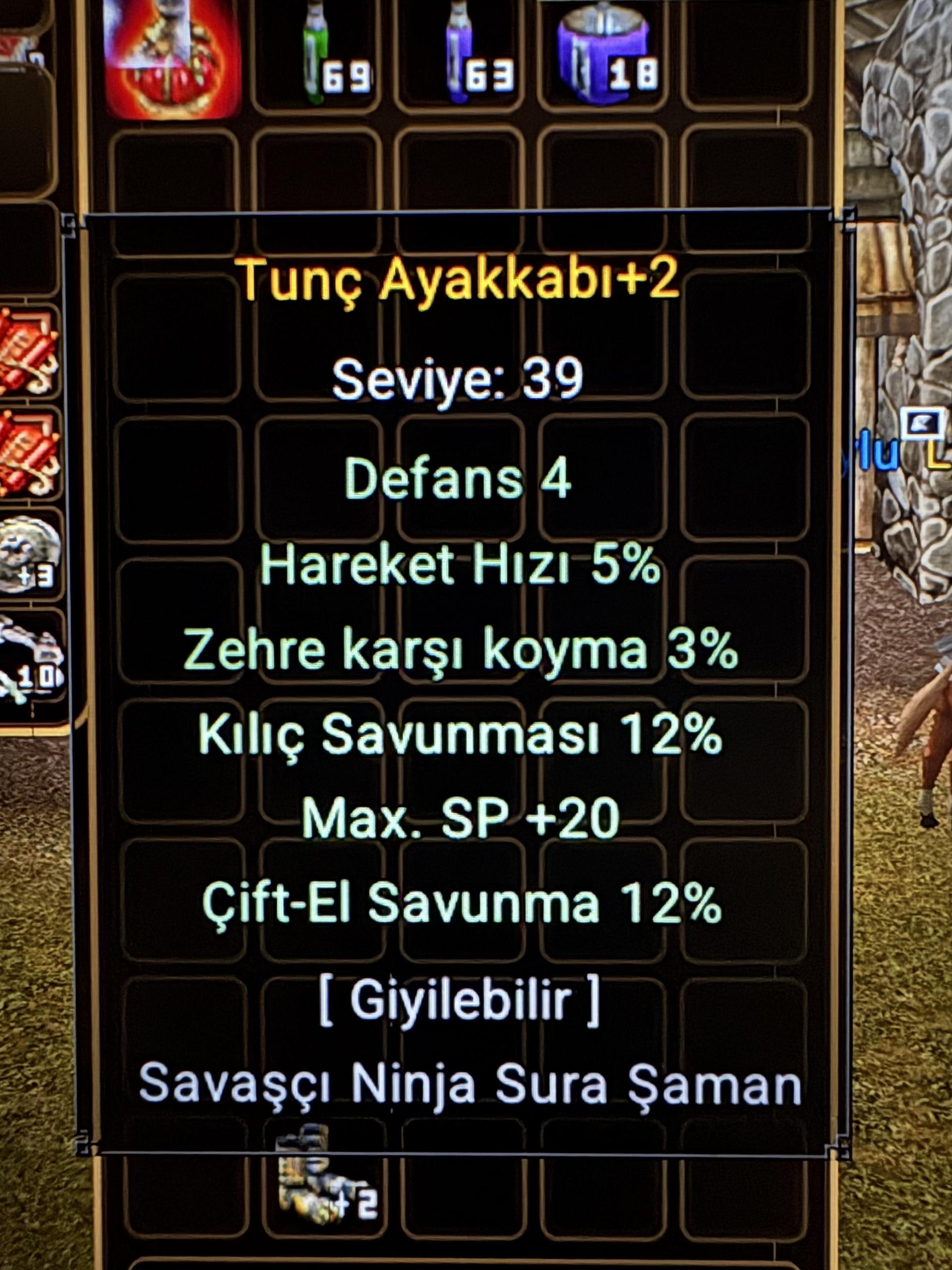 Kılıç 12 Çift el 12 ayak