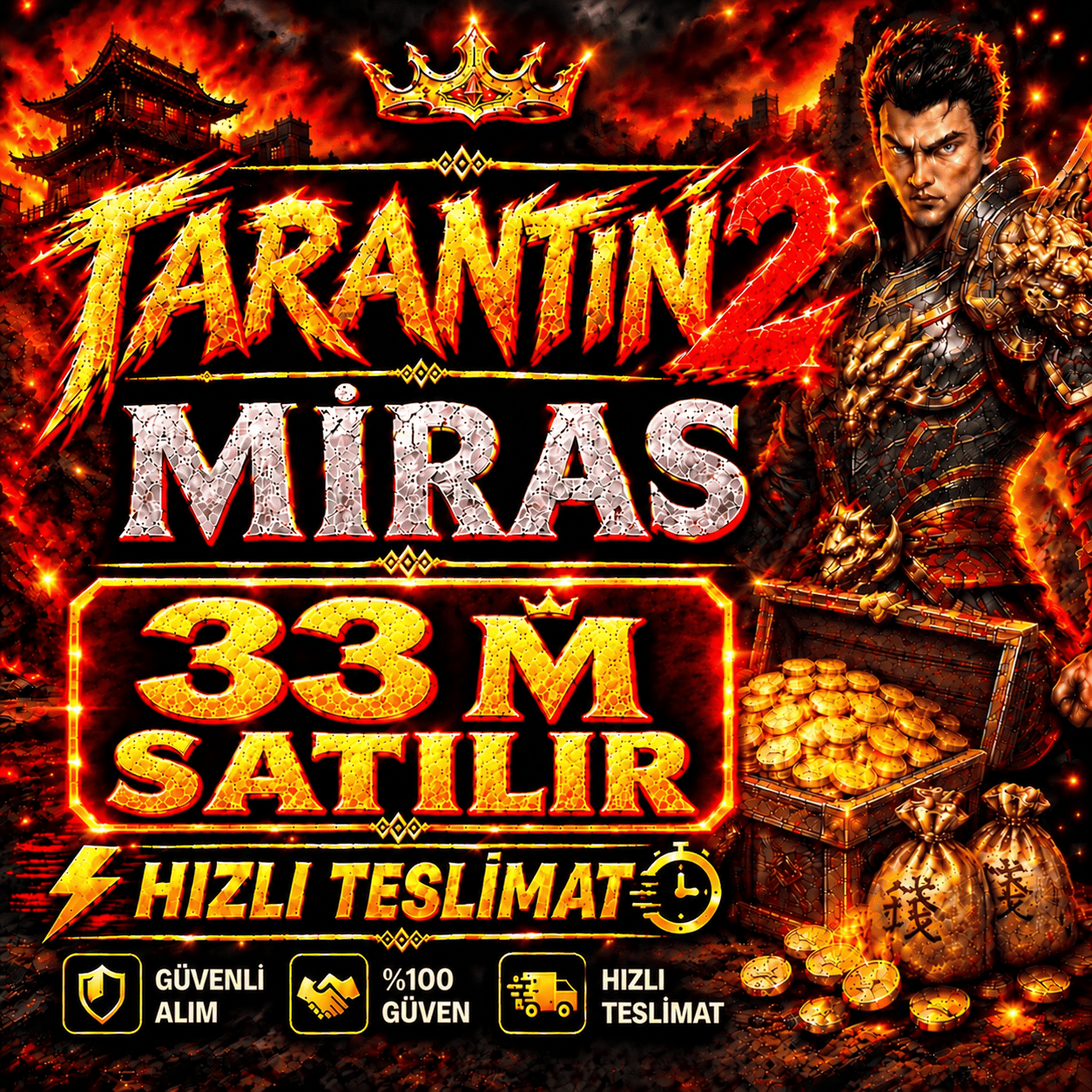 33 M yang hızlı teslim aktifim