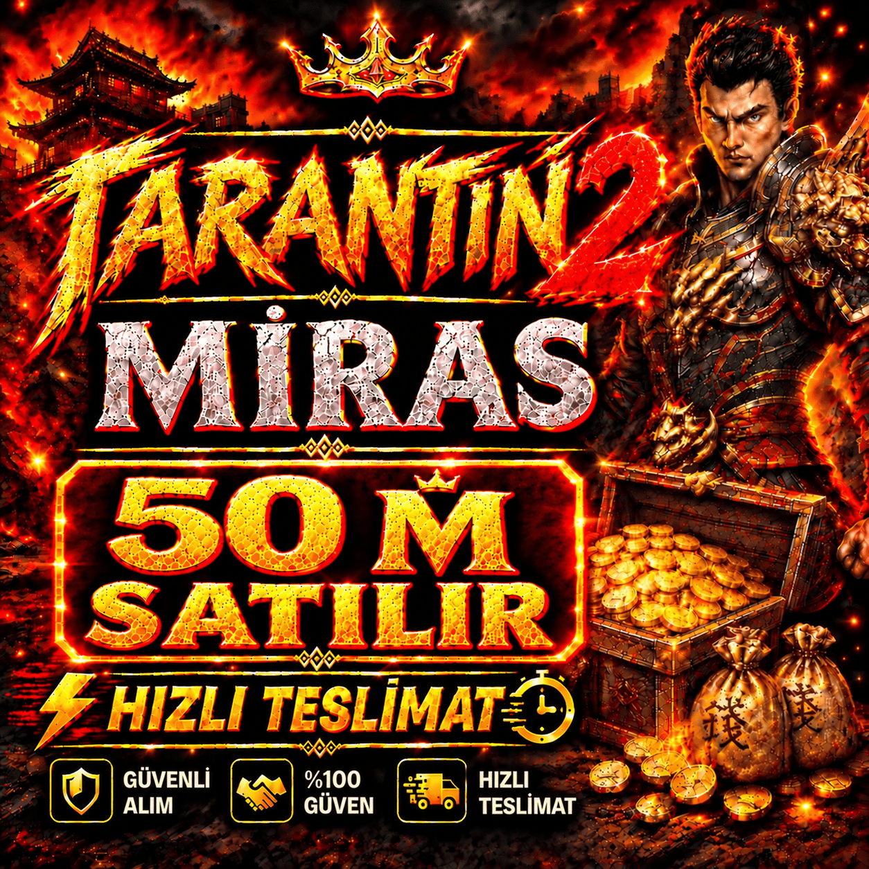50 M Yang seri teslim aktifim