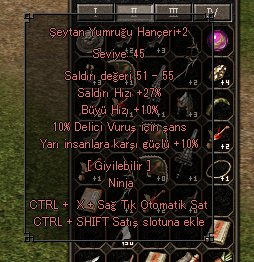 SVDE TEK ELİTİN ELİTİ HANÇER
