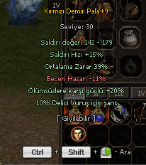 +9 KDP 39 ORT 10 DELİCİ 20 ÖLÜMSÜZ