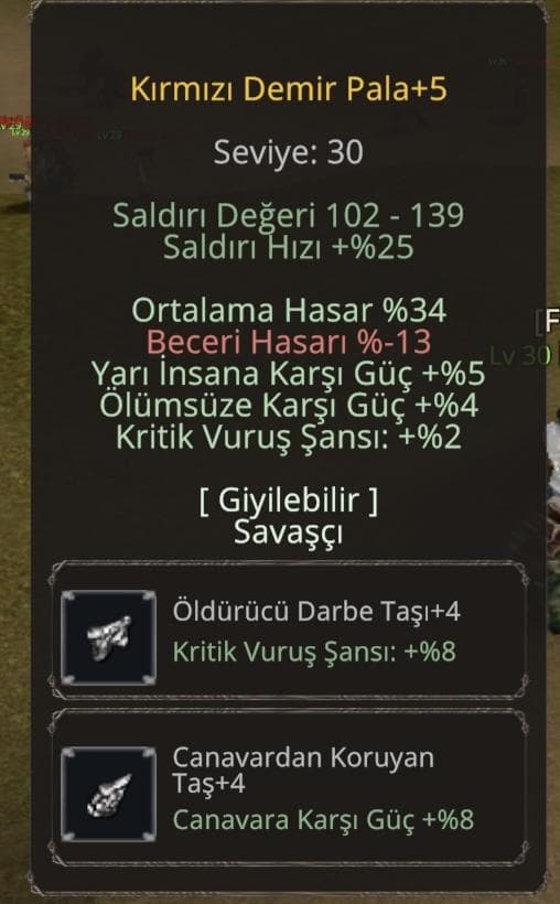 34 ORT +4 TAŞLI KDP