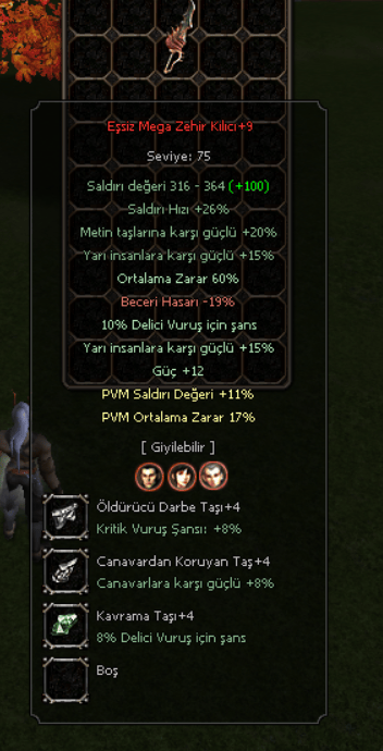 ELIT Mega Zehir KILICI+9 TEKLIF VER