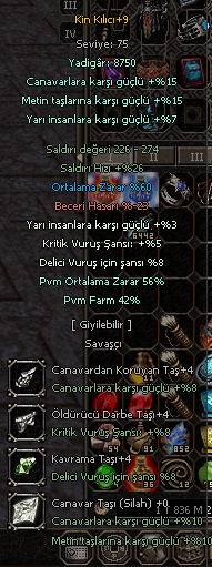 5.2M Hasar Efsane KİNLİ-Full Tılsımlı-Binek-Pet-Kostum-Sebnem-İksirli