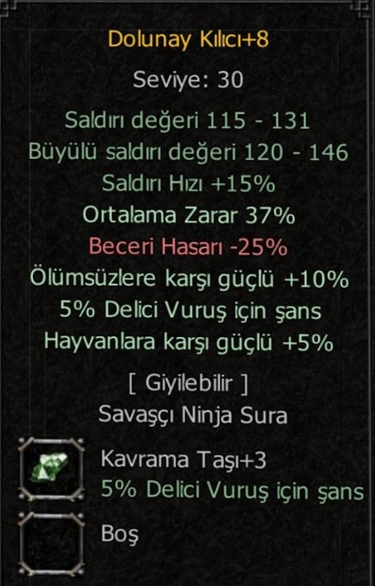 37 ort +8 dolunay
