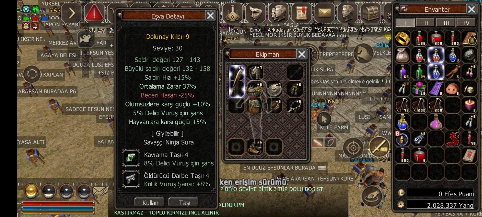 37 ort +4 taş