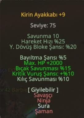 Kirin Ayyakkabi +9