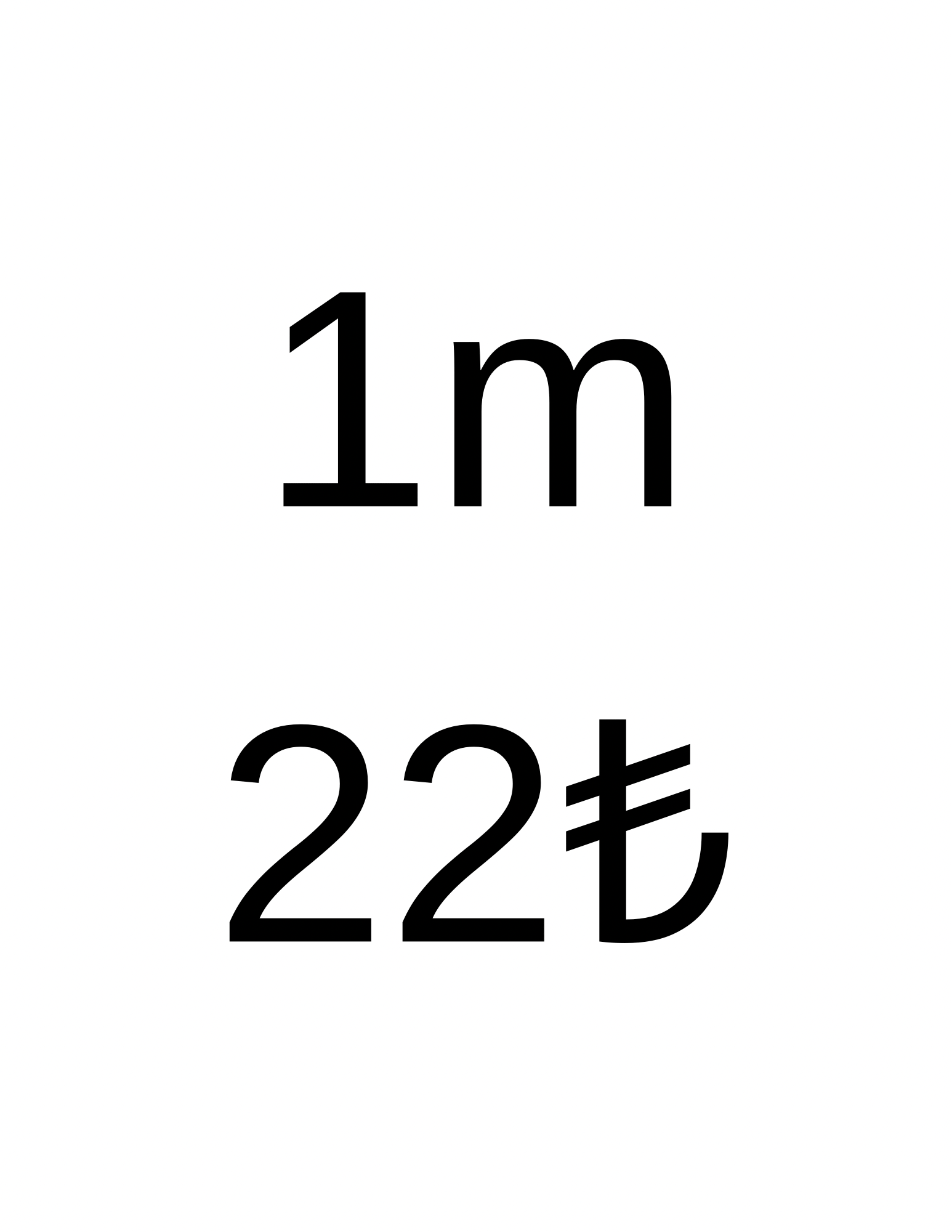 1M 22₺ 20M SATILIR