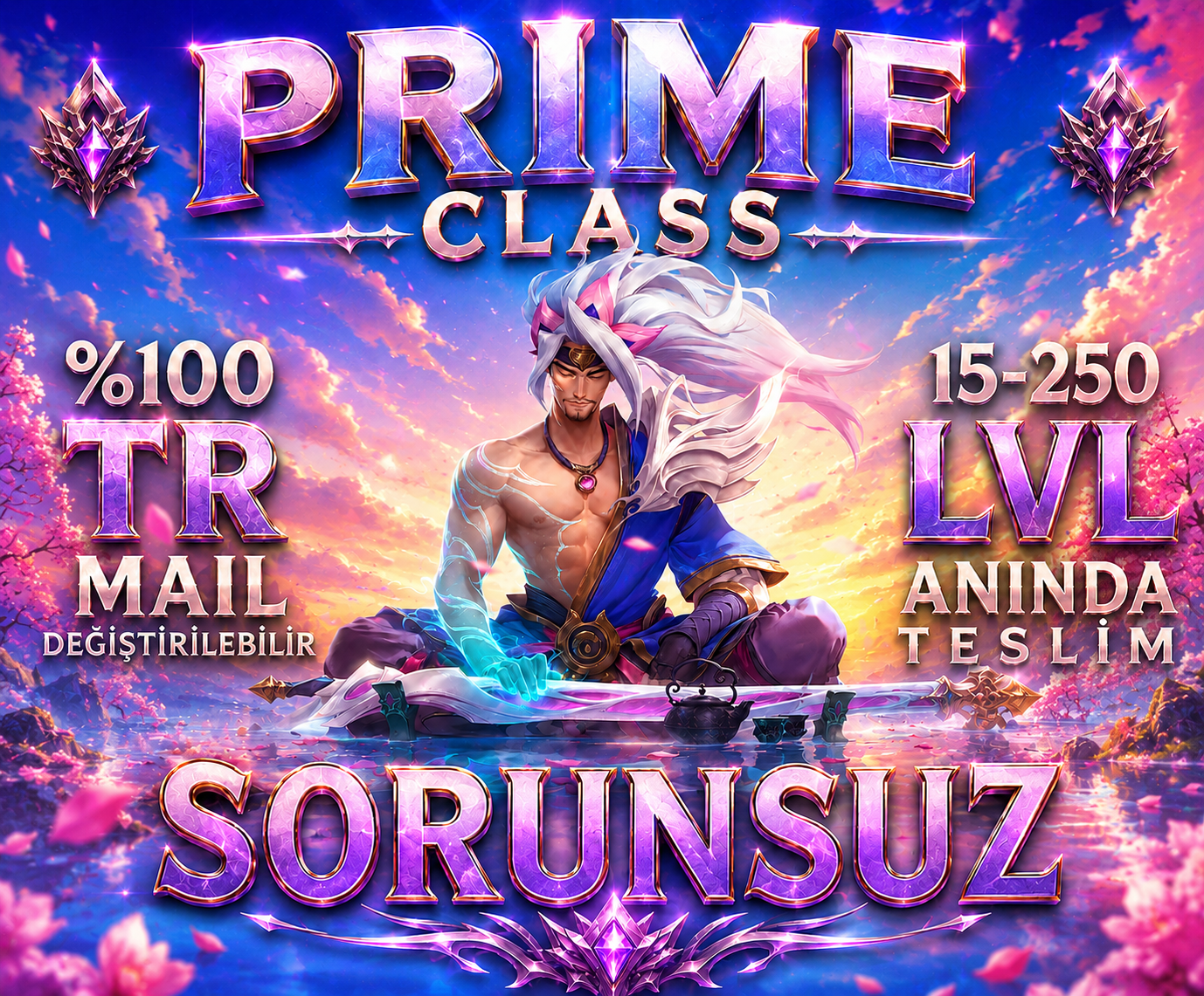 PRIME CLASS 100 TR 15-250 LVL SORUNSUZ RANDOM