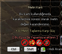 metin kartı
