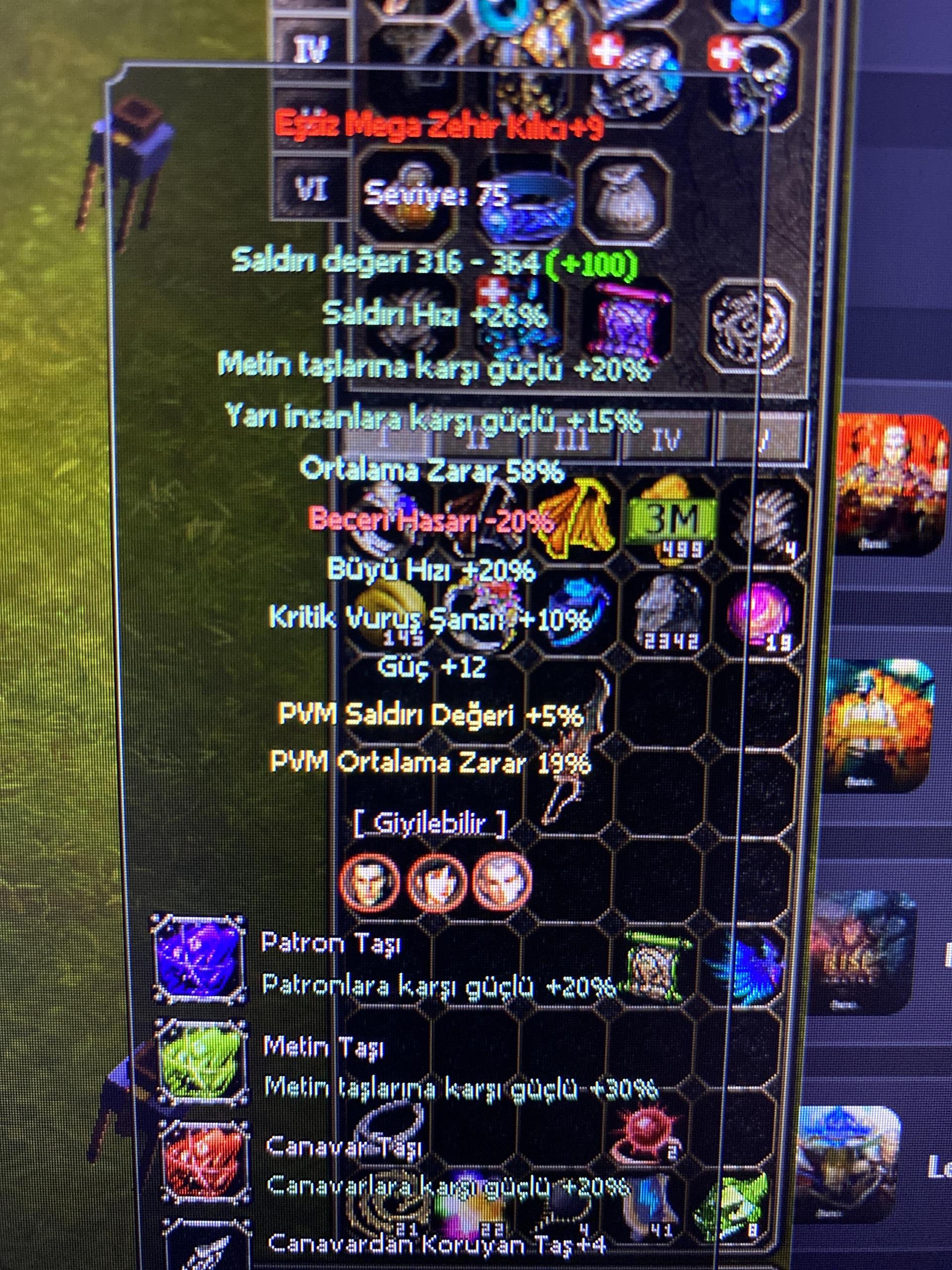 +9 Mega ruh içleri +9 mega eşsiz zehir
