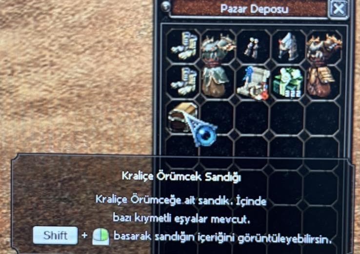 KRALİÇE ÖRÜMCEK SANDIĞI