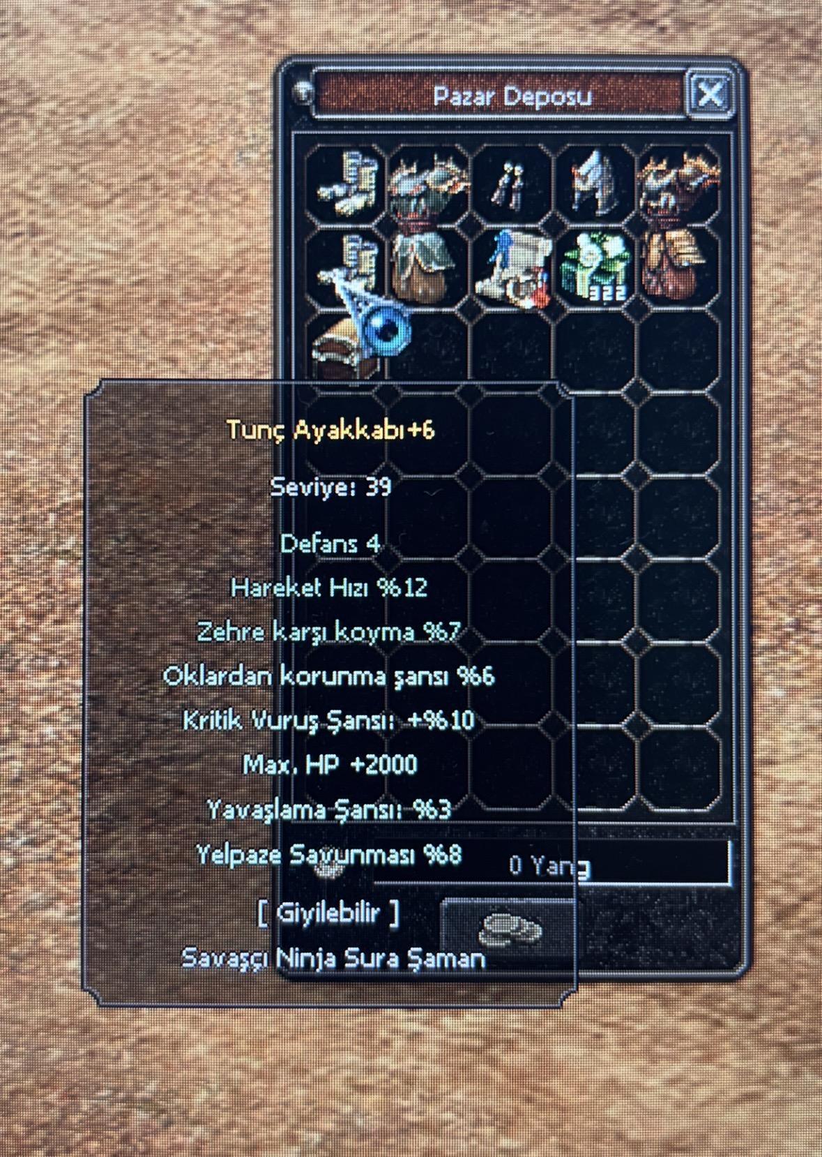 +6 ELİT TUNÇ 2K HP-10KRTİK-OK
