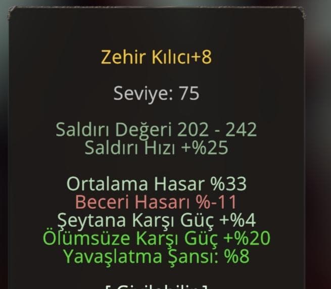 Kulelik catacombluk zehir