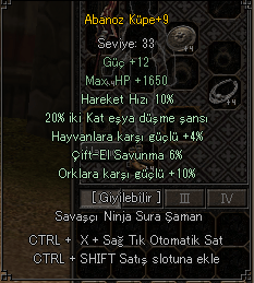 +9 EŞYALI ABO