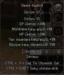 ELİT YAVRUSU DEMİR KASK