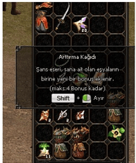 ARTTIRMA KAĞIDI x20