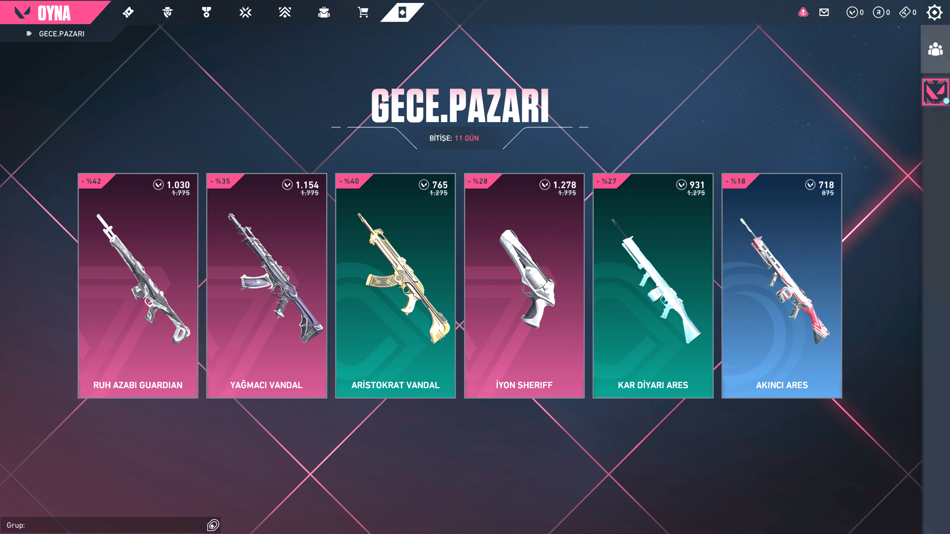indirimler harika gece pazarı