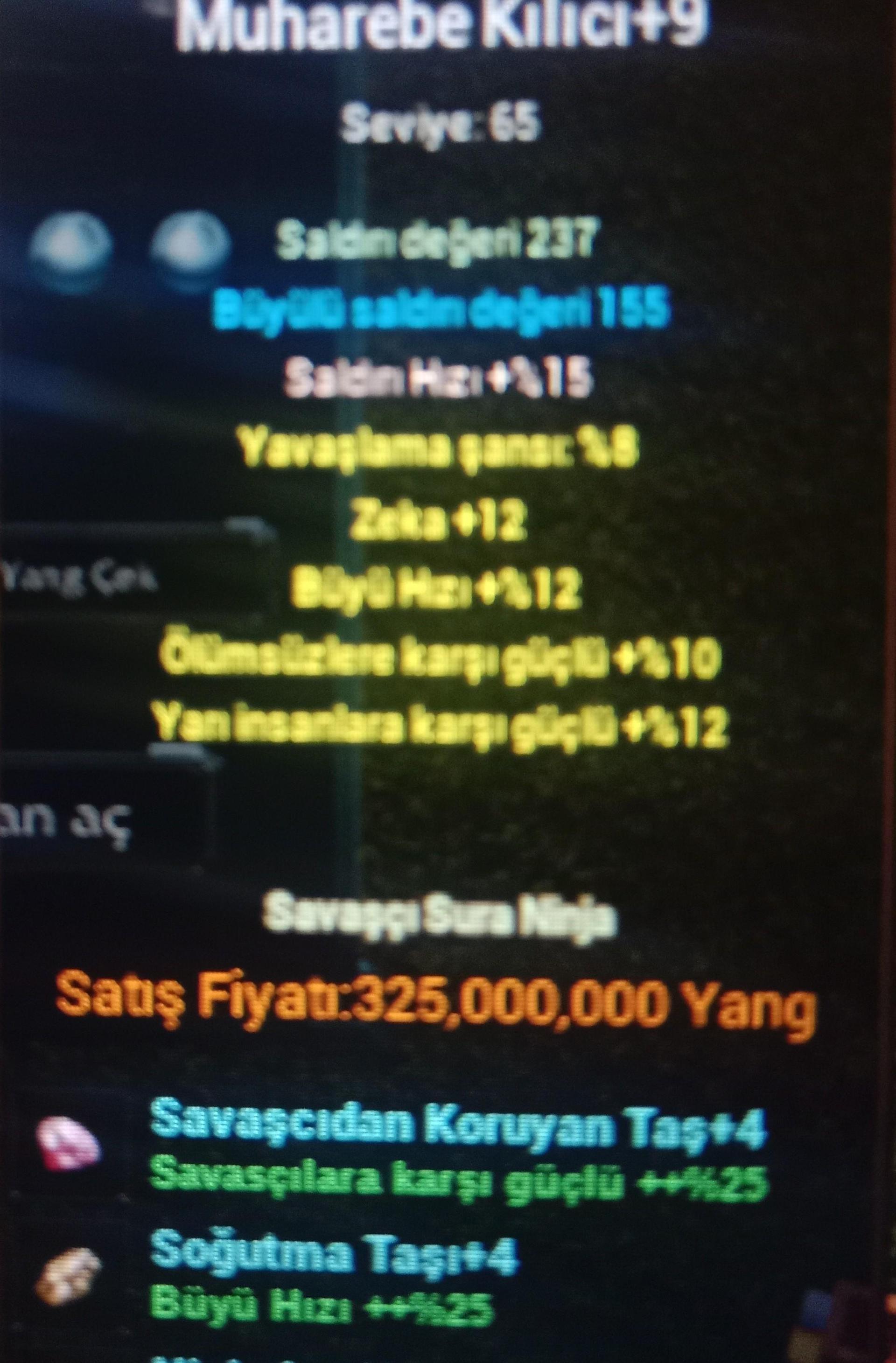 Muharebe büyü hiz yarı zeka