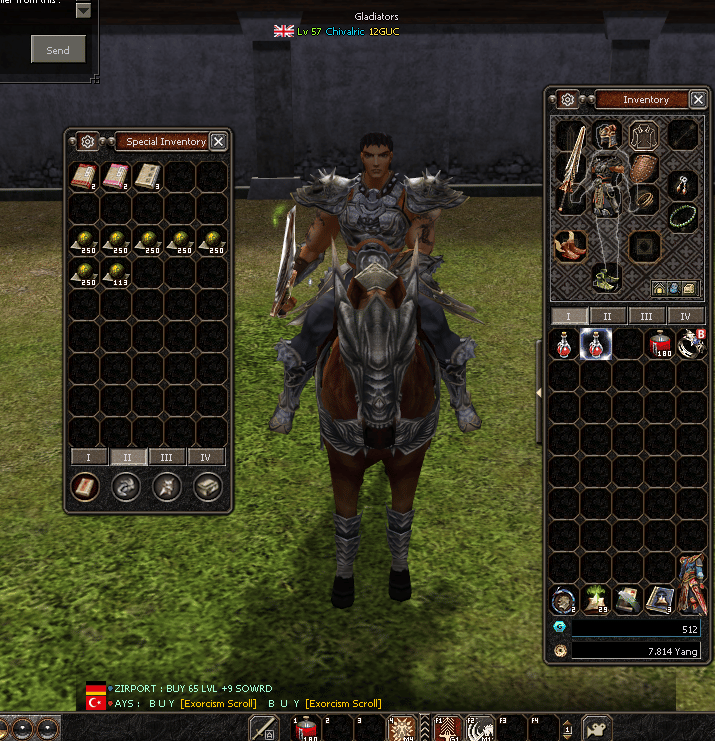 Doyyumwhan Machine Farmer! war Body lv 57 500+ GAYA as gift!