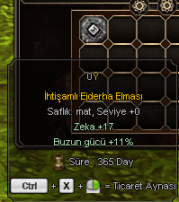 İHTİŞAMLI EJDERHA ELMASI -- TEKLİF ATIN