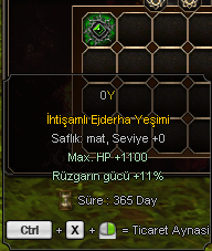 İHTİŞAMLI EJDERHA YEŞİMİ -- TEKLİF ATIN