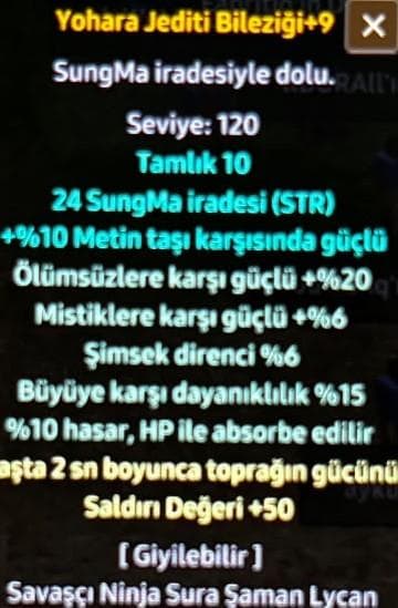 2-3-3 YOHARA BİLEZİK +9