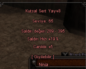 +8 KUTSAL SERT YAY