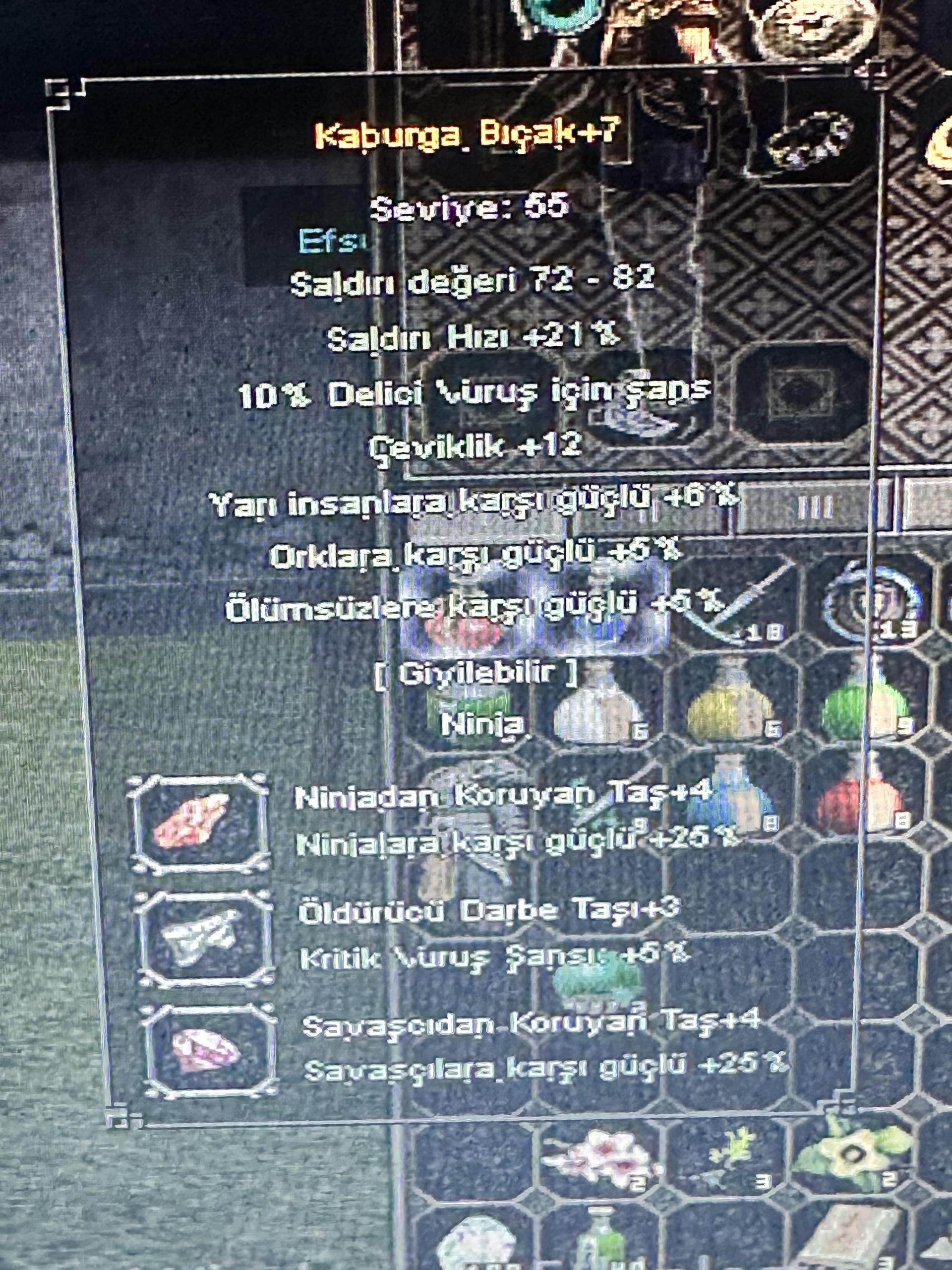 KELEPİR İTEMLİ 55 bıcakcı