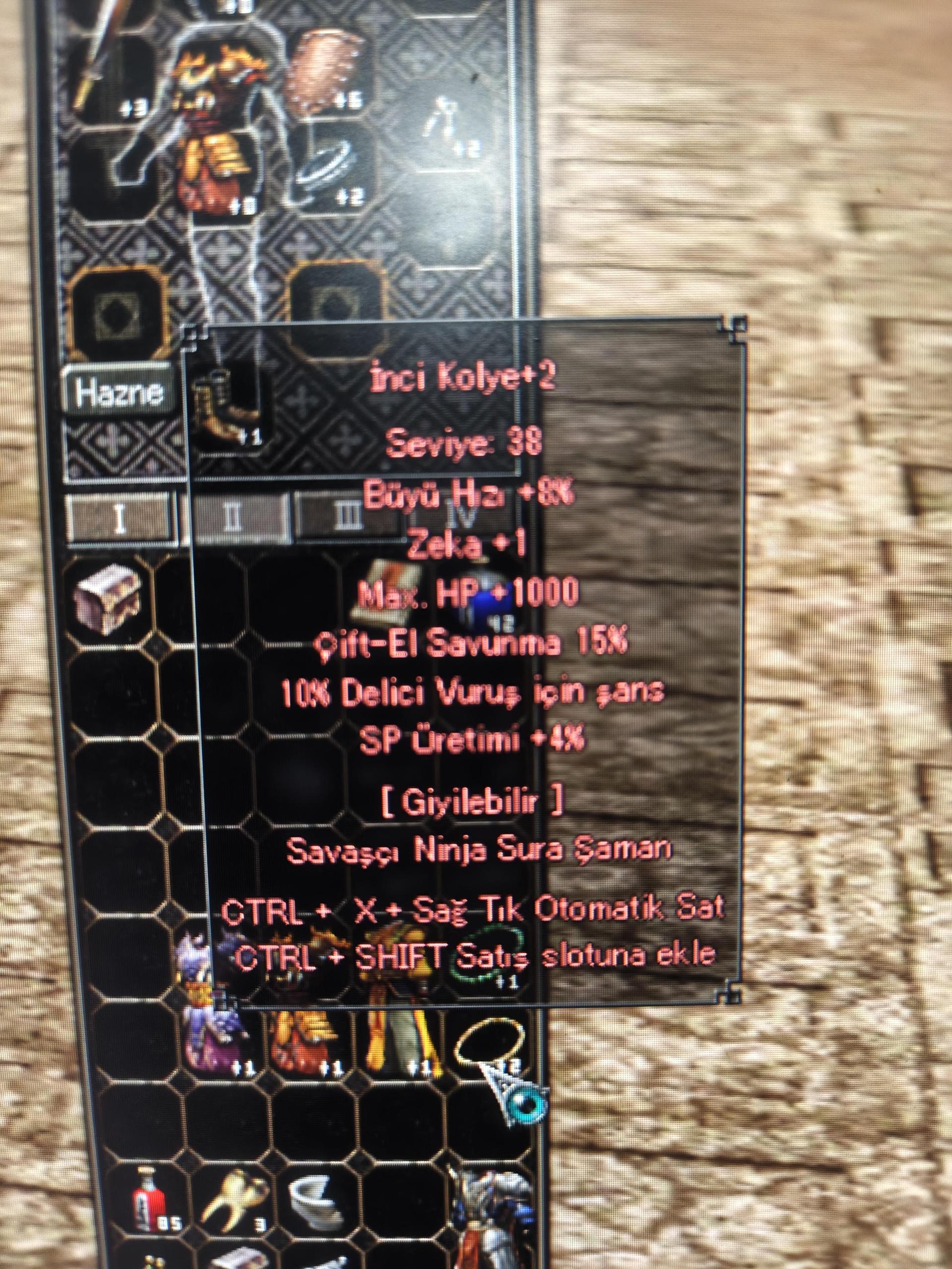 1k hp li inci kolye kaçırma