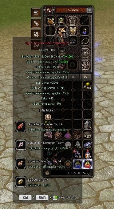 Eksiksiz Şaman PVP full set