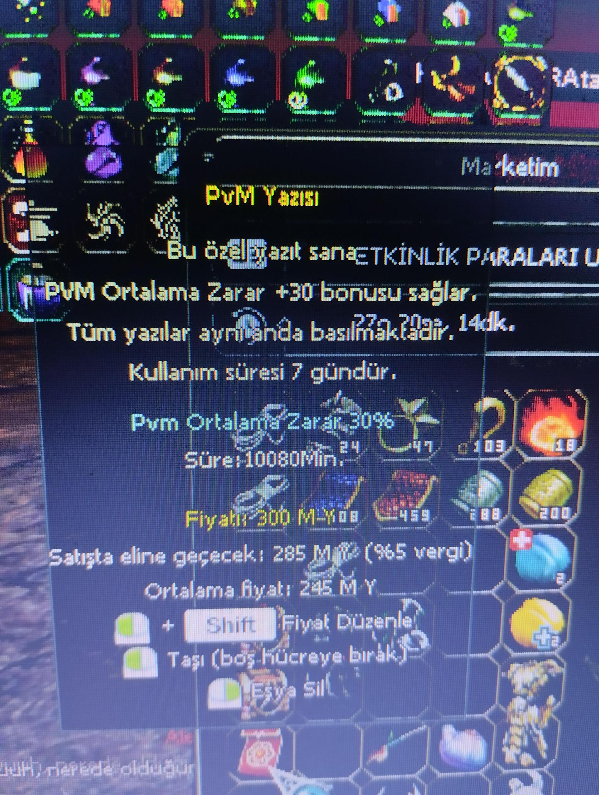 PvM Yazısı