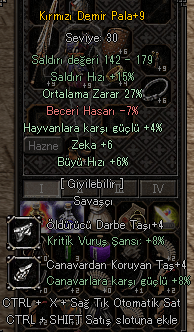 +9 +27 ort +4 taşlı KDP