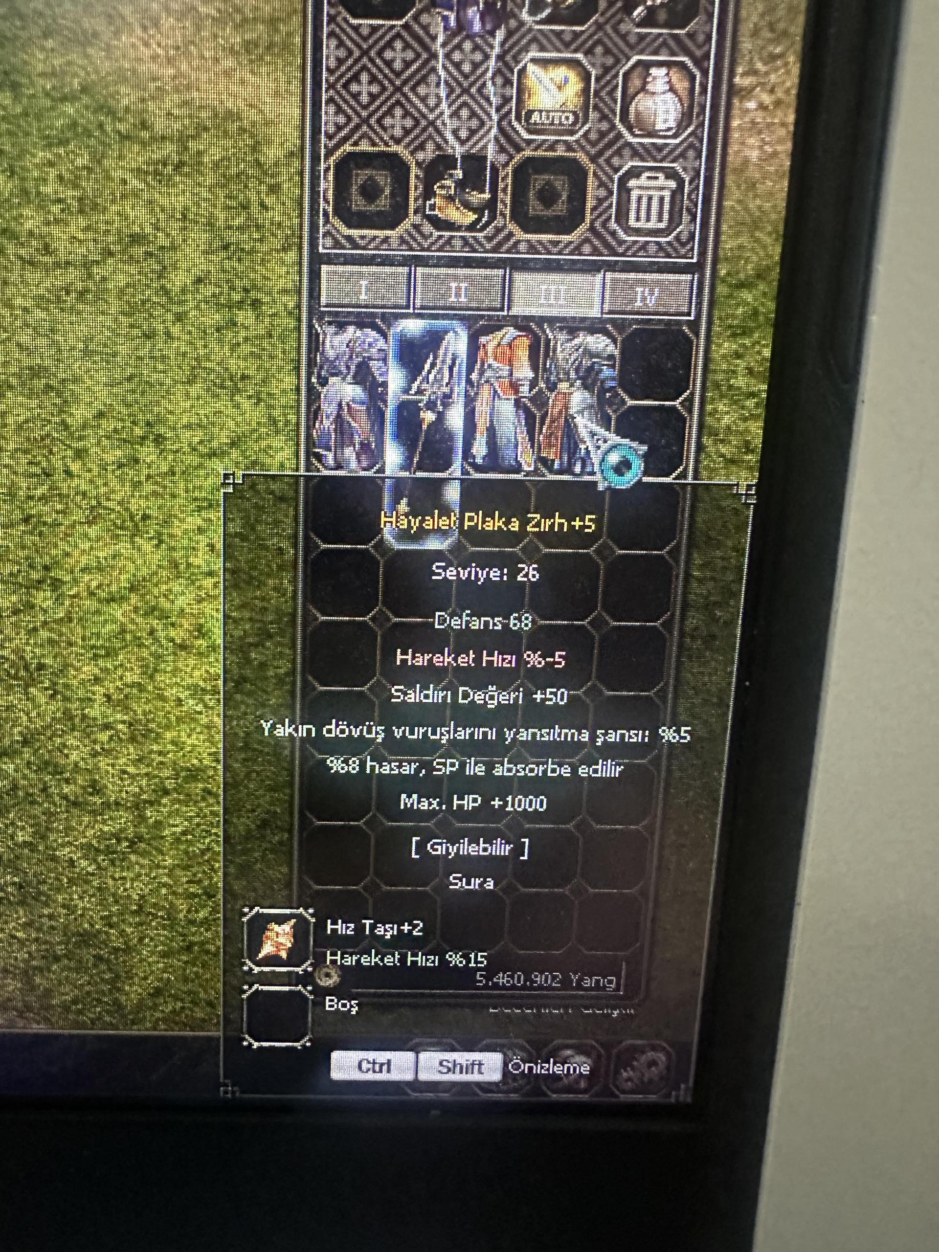 SURA +5 HAYALET PLAKA +50 SALDIRI + 1000 HP