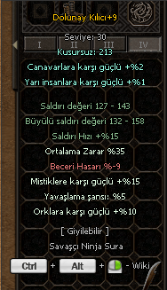 DOLUNAY KILICI +9 | +35 ORT 299TLL