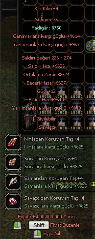 KİN 27 BECERİLİ 12 GÜÇLÜ ANINDA TESLİM