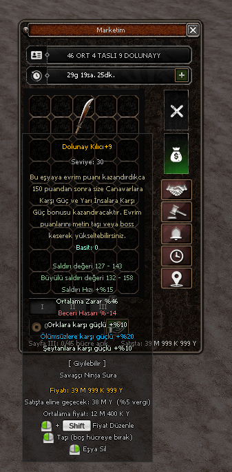 46 ort  20 ölümsüz 10 şeytan