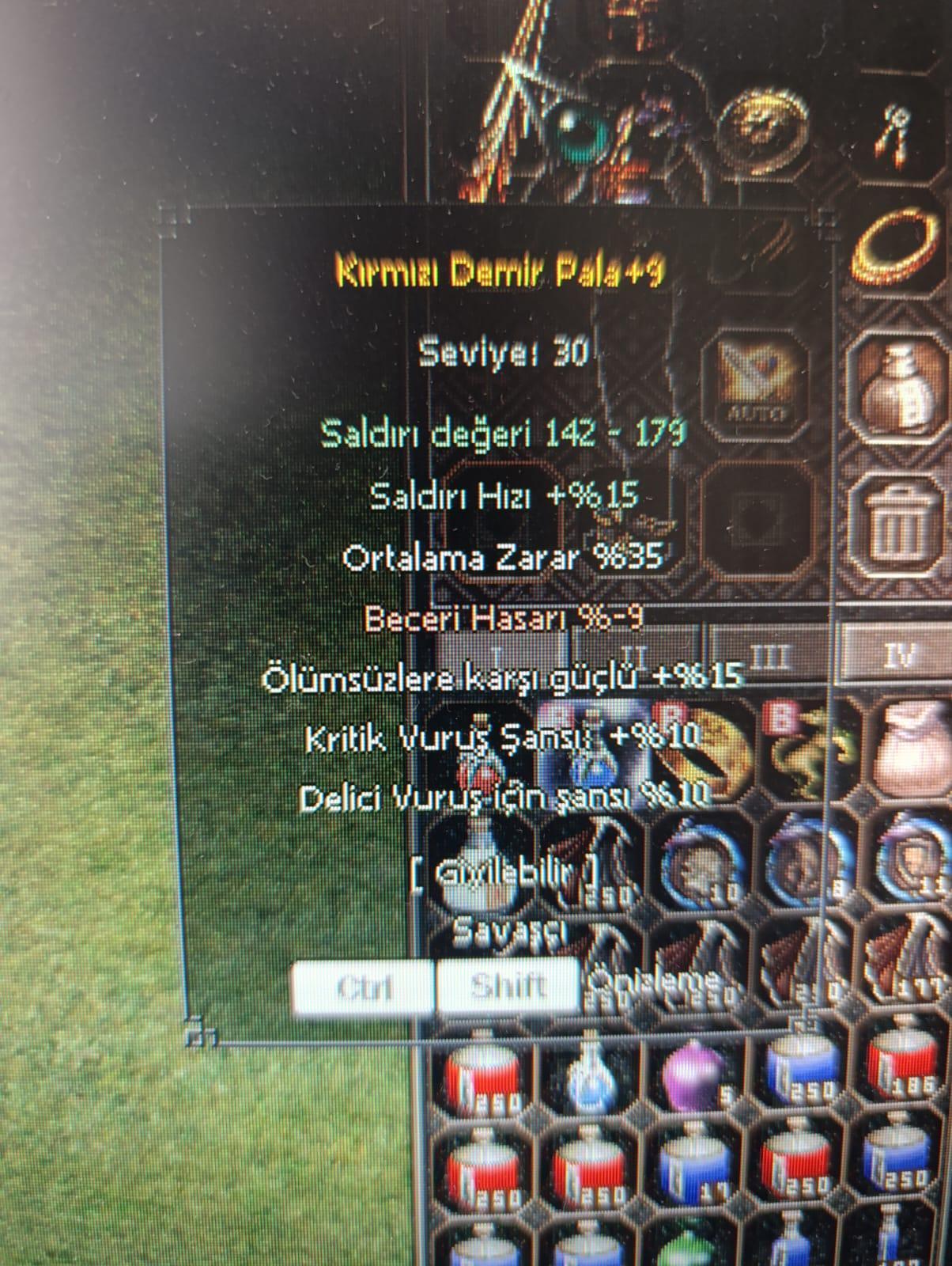 +9 KDP 35 ORT 10 KRİTİK 10 DELİCİ 15 ÖLÜMSÜZ