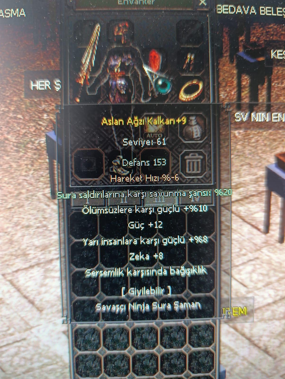+9 ASLAN AĞZI KALKAN ELİT SAYILIR :)