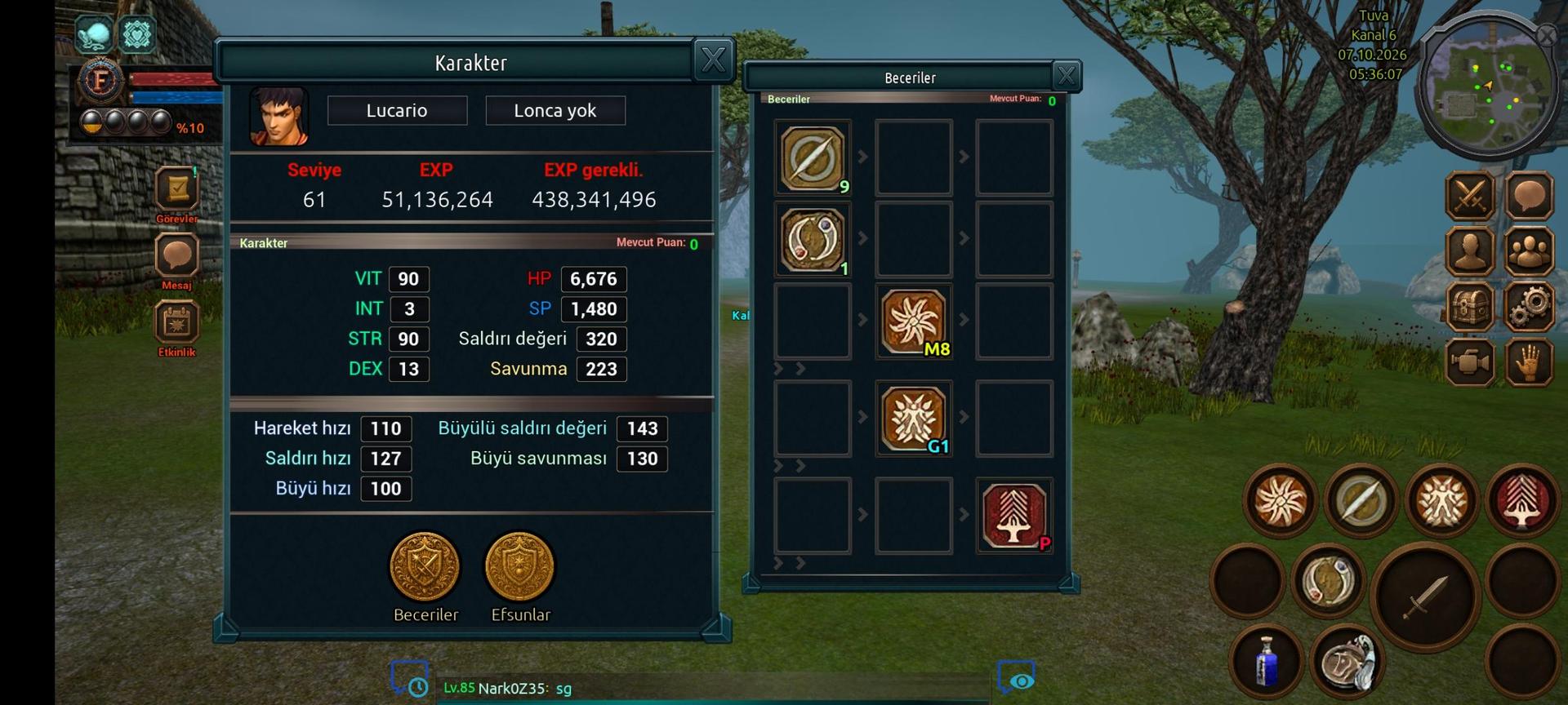 MOBİLE 2 61 LW HESAP