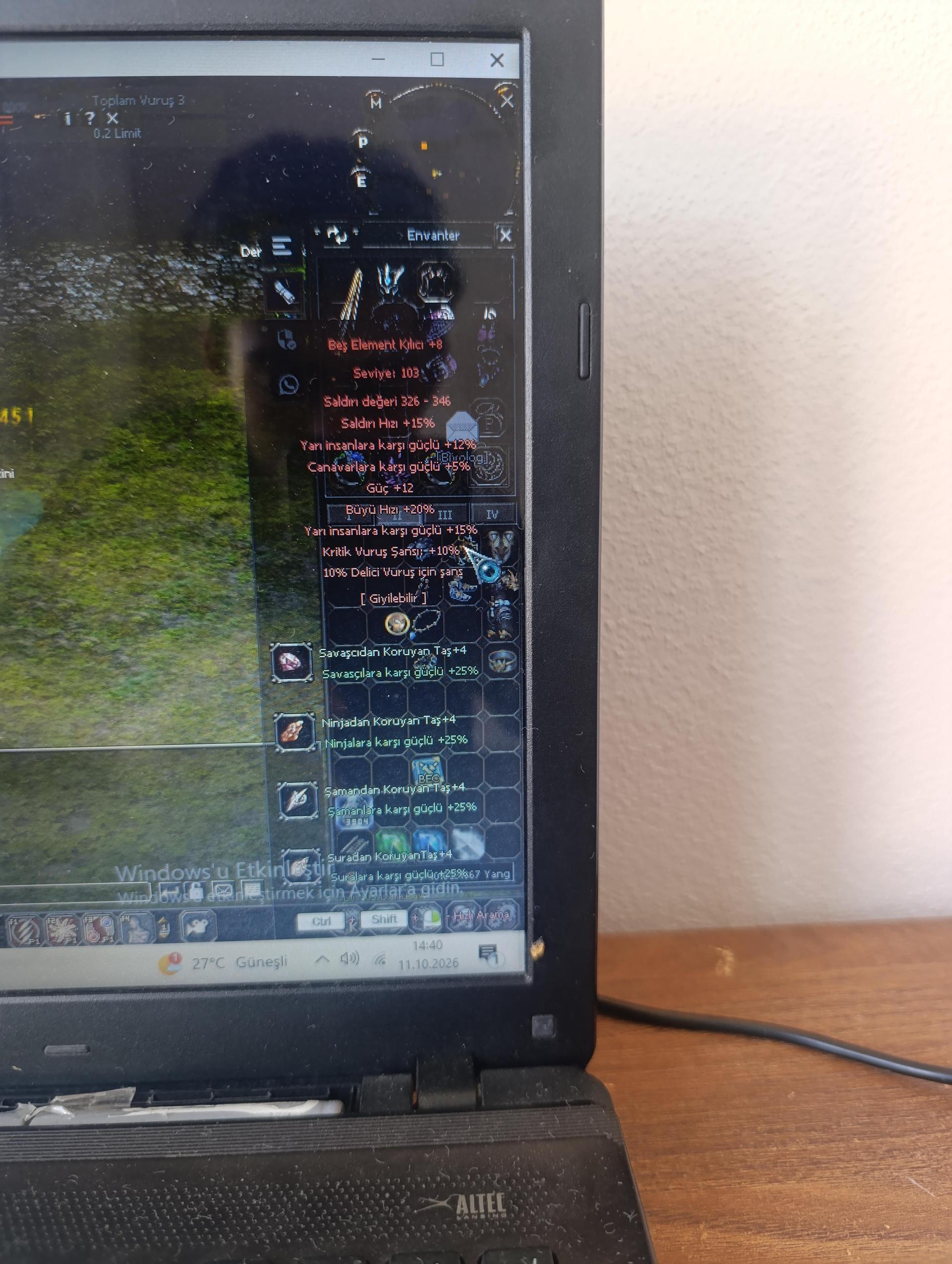 WSLİK NİNJA SATILIR İTEMLER DM GEL