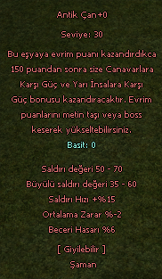 antik çan taze
