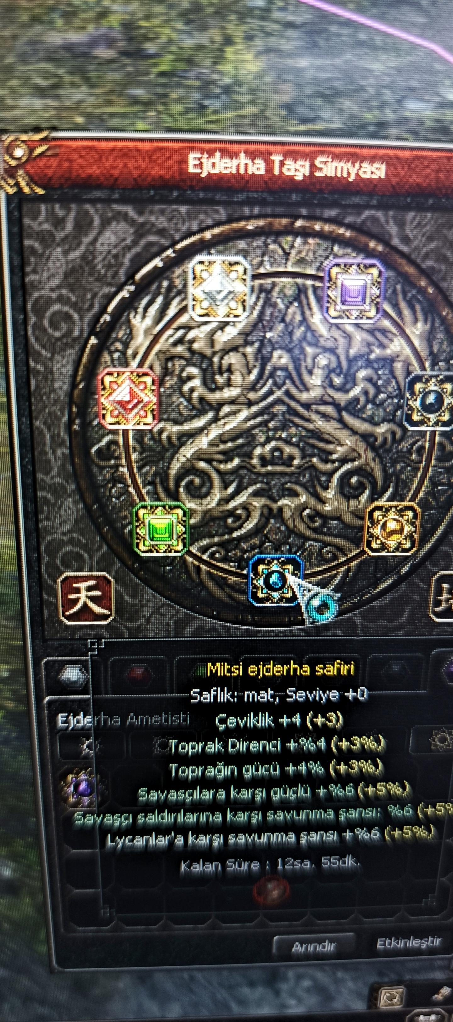 +9 ful yarı insan şahin abnoz küpe cennet kolye +9 muho satılır