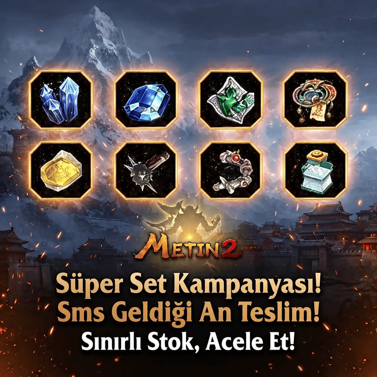 400x Sürgün + Basma Eşyası [STOKLU]